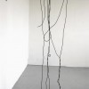 12 Fifty seven stories of one  line, 2011, metal and rubber, 170 x 100 x 25cm, dim variable