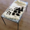 13 River 2011 fat and hair on metal table 100 x 50 x 50cm