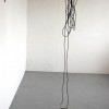 14 Fifty seven stories of one  line, 2011, metal and rubber, 170 x 100 x 25cm, dim variable