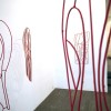16 Inside movement, 2008, 5 objects. 6mm metal wire painted,96x40cm each, dim. varies