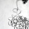 7 Feeling of Dance I, 2010 drawing, graphite on polyfilm 104.5 x 81cm