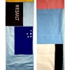 7e Result, 2012, front- back, fabric 125x45cm